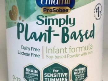Reckitt Recalls Two Batches of Prosobee Simply Plant Based Infant Formula